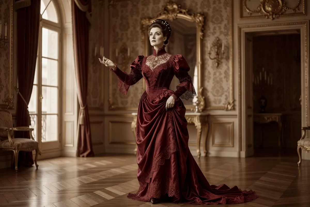 Portrait de Sarah Bernhardt en costume de scène à Paris