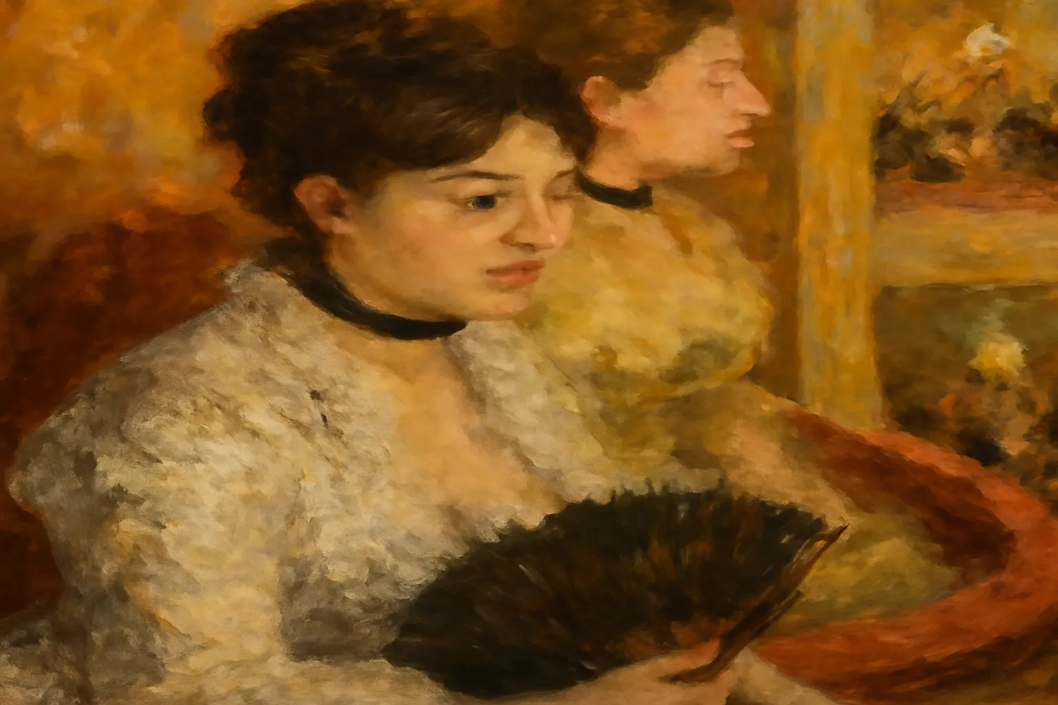 Salle d'exposition dédiée aux femmes peintres au musée d'Orsay, Paris
