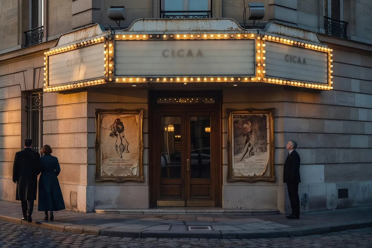 Salle de cinéma d'art et d'essai parisienne liée au matrimoine du cinéma