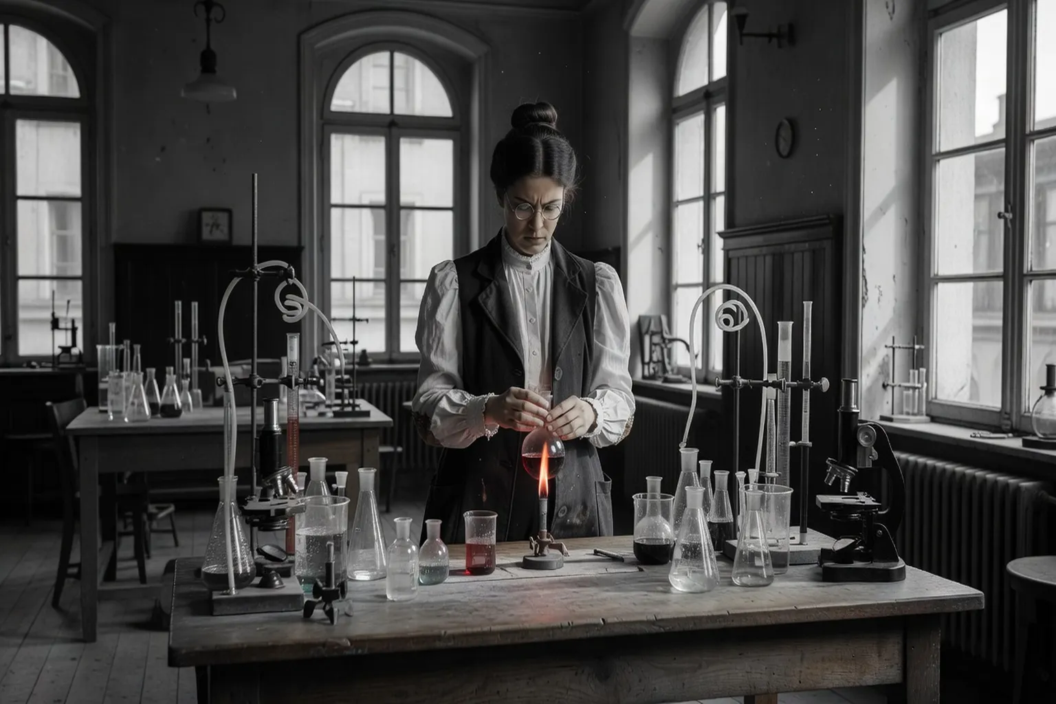 Musée Curie à Paris, laboratoire historique de Marie Curie